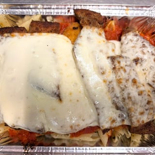 Ziti Chix & Eggplant