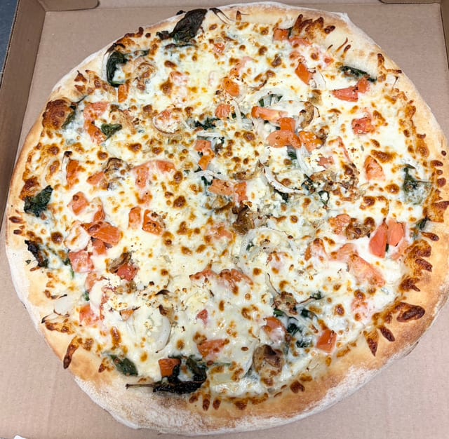 Mediterranean Pizza.