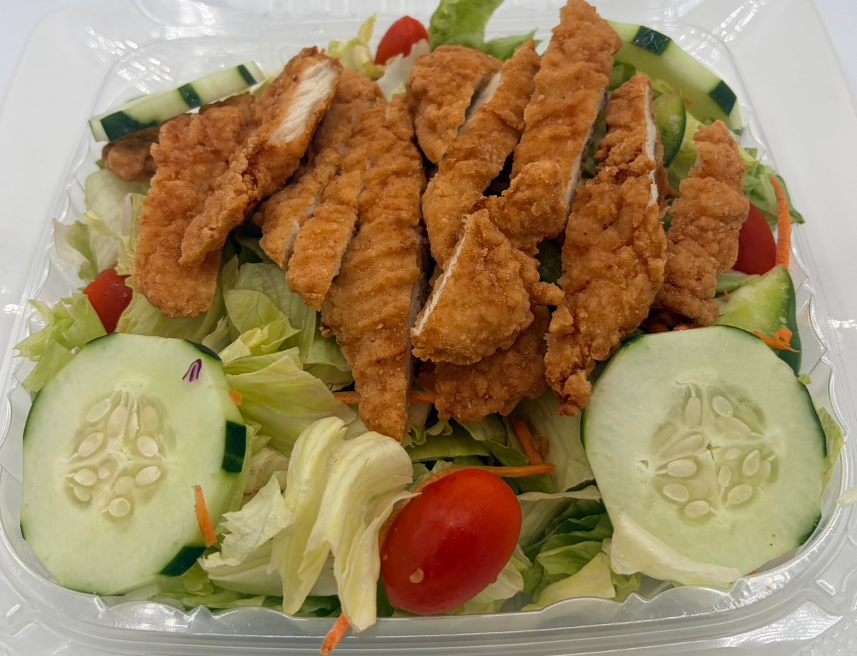 Chicken Finger Salad.