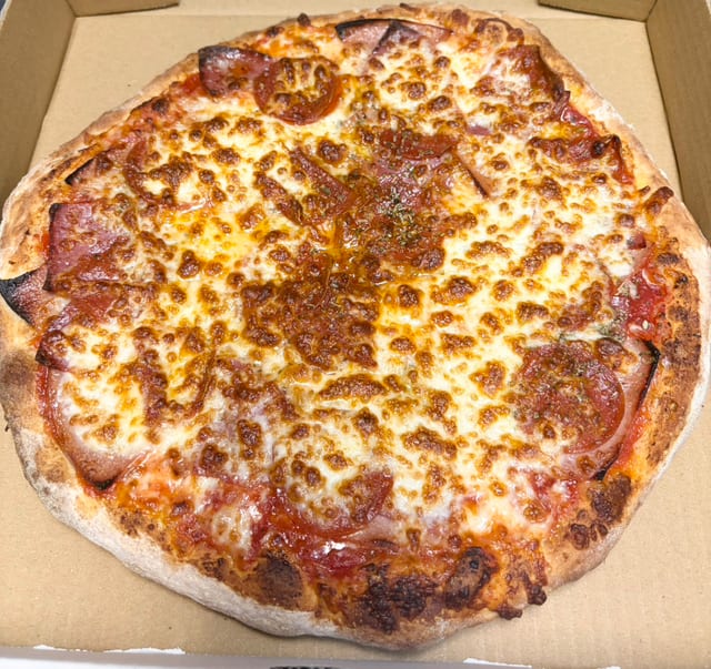 Italian Cold Cut Pizza.