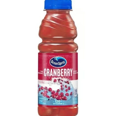 Cranberry Juice.