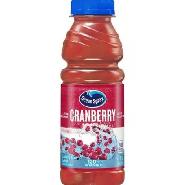 Cranberry Juice.
