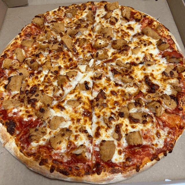 Chicken Parm Pizza.
