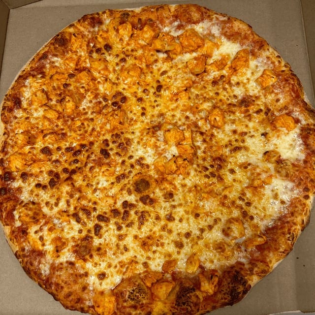 Buffalo Chicken Pizza.