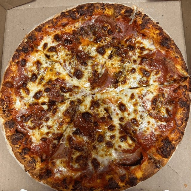 Italian Cold Cut Pizza.