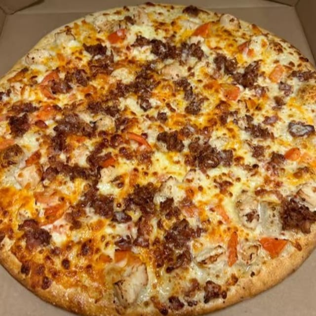 Chicken Bacon Ranch Pizza.