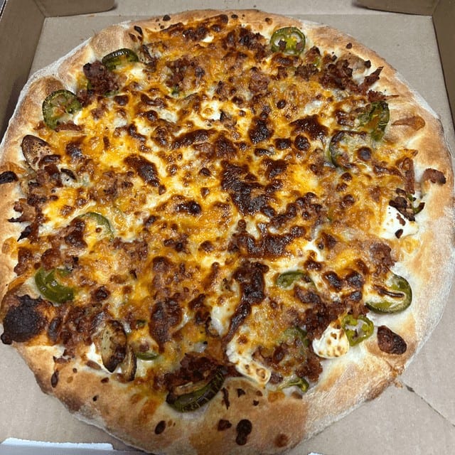 Jalapeno Popper Pizza.
