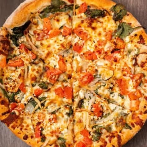 Mediterranean Pizza.