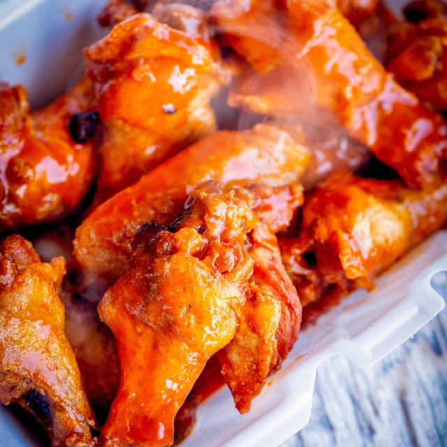 Buffalo Wing Dinner.