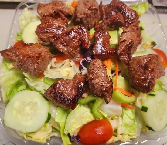 Steak Tip Dinner.